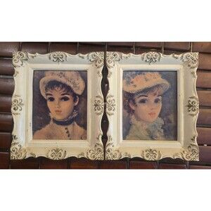 Marianne & Suzanne Windsor Art Products Victorian Style Vintage Wall Art
